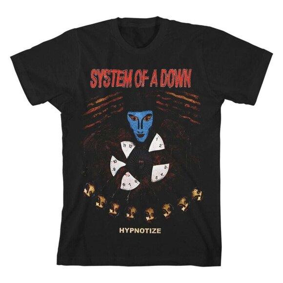 System Of A Down Hypnotize Graphic T-Shirt Rock Band Music Fan Concert Merch Tee - Picture 1 of 5